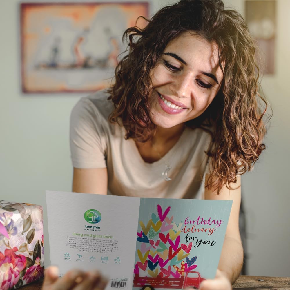 Tree-Free Greetings Special Delivery Birthday Cards, Pack of 2 - view 6